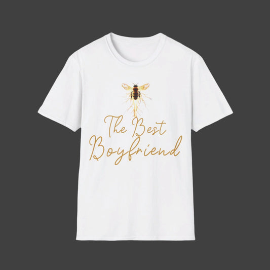 Bee The Best Boyfriend T Shirt from CBBees.shop the worlds best bee themed product store