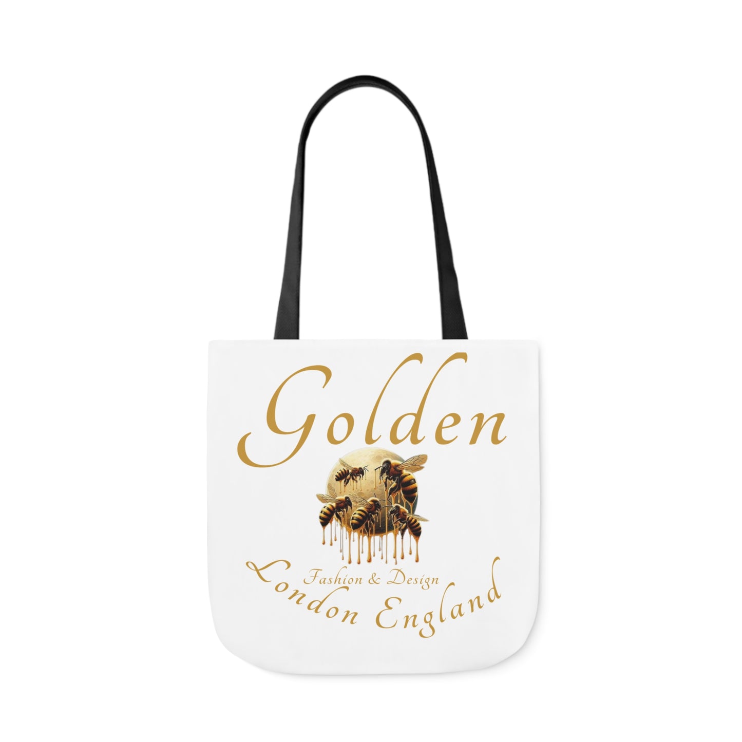 Golden Bee Canvas Tote Bag