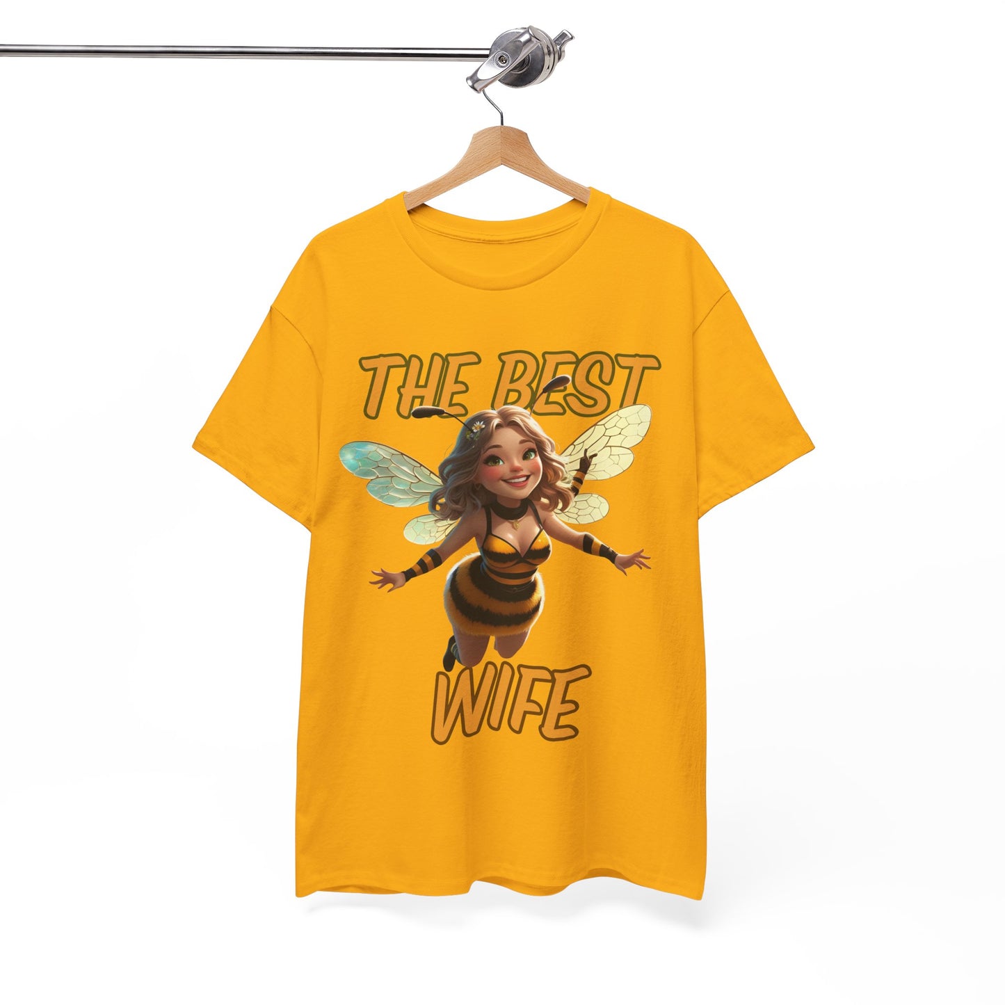 The Best Wife T-Shirt, Gift for Spouses, Cute Couple Apparel, Fun Wife Gift, Anniversary Celebration Tee