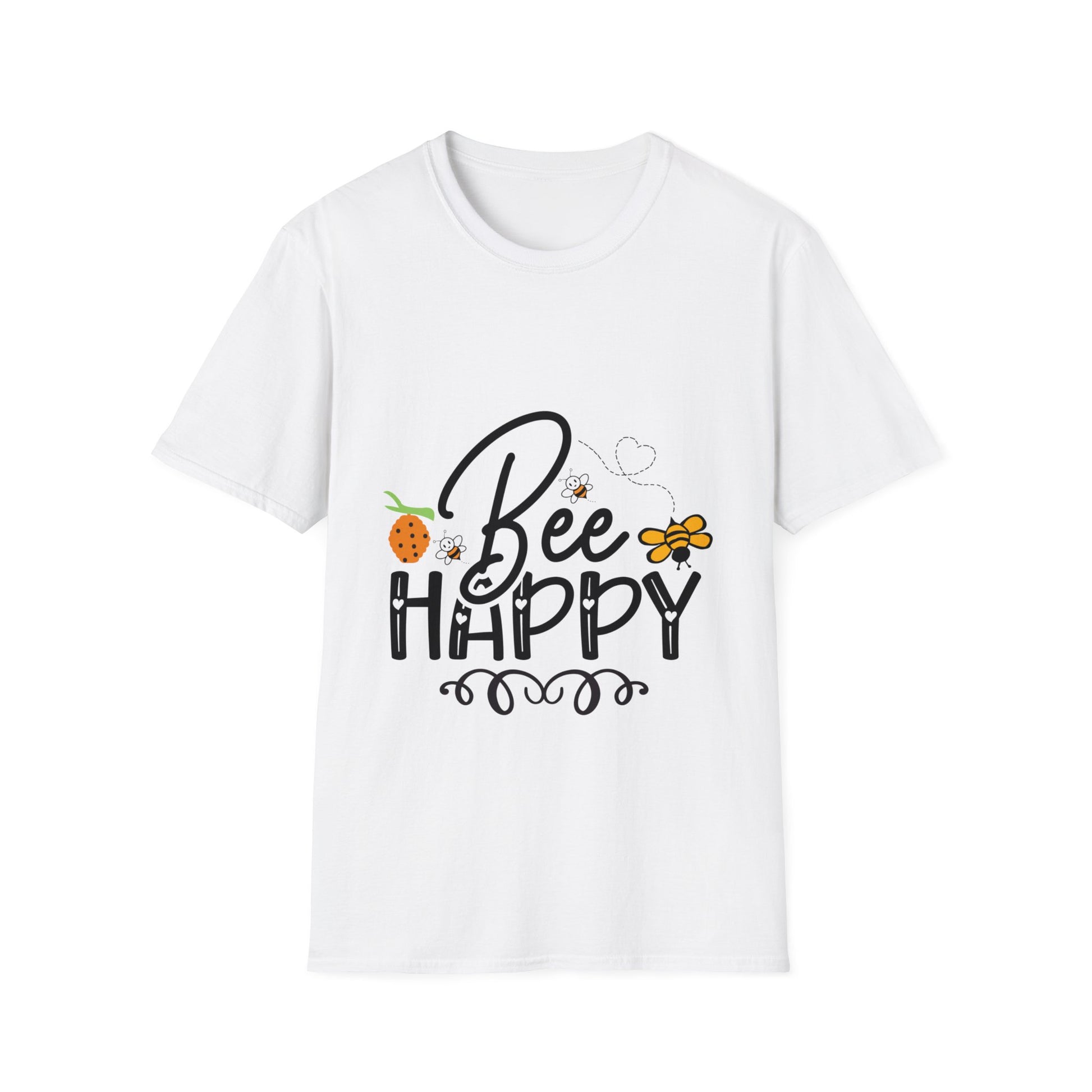 Bee Happy T-Shirt from CBBees.shop the worlds best bee themed product store