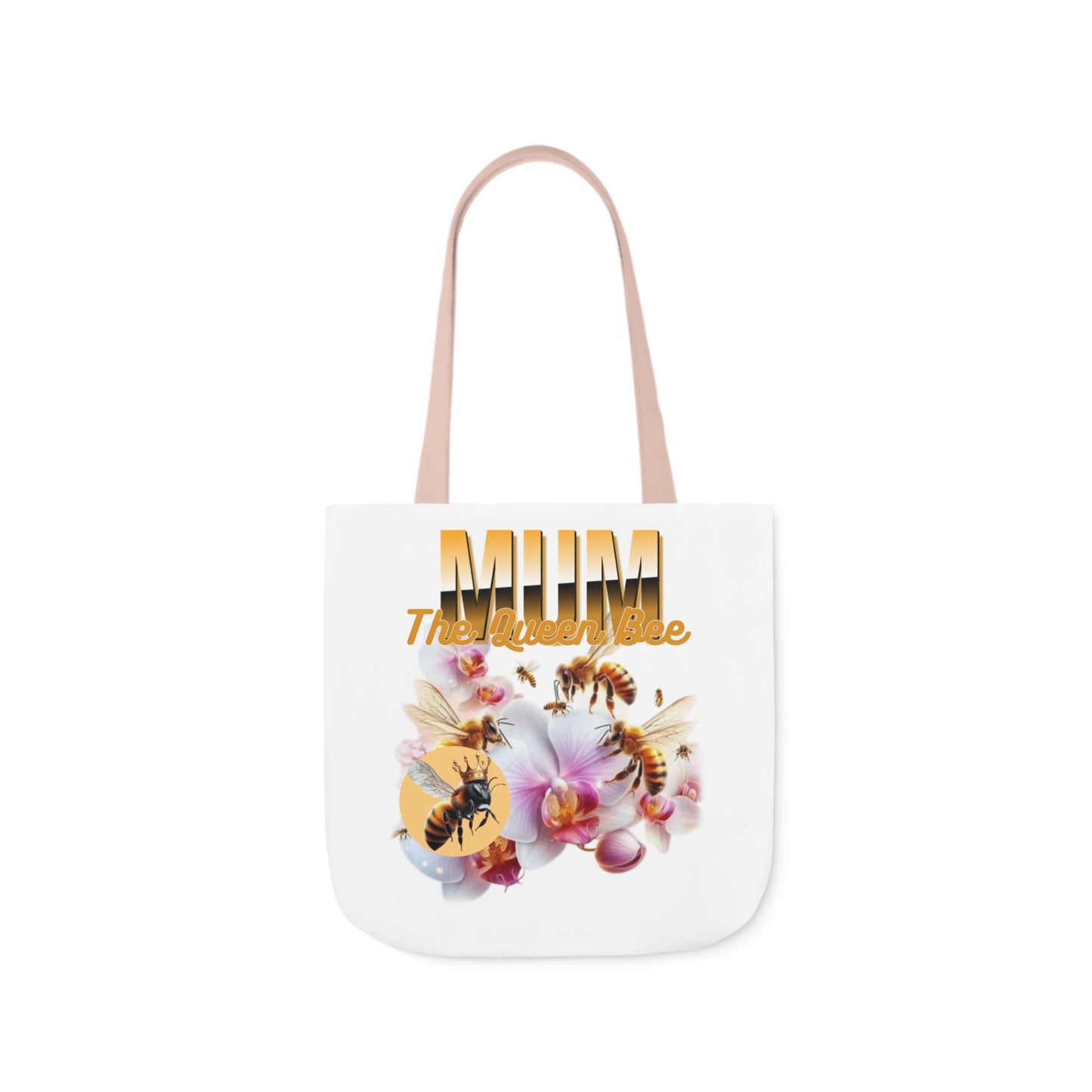 Queen Bee Canvas Tote Bag