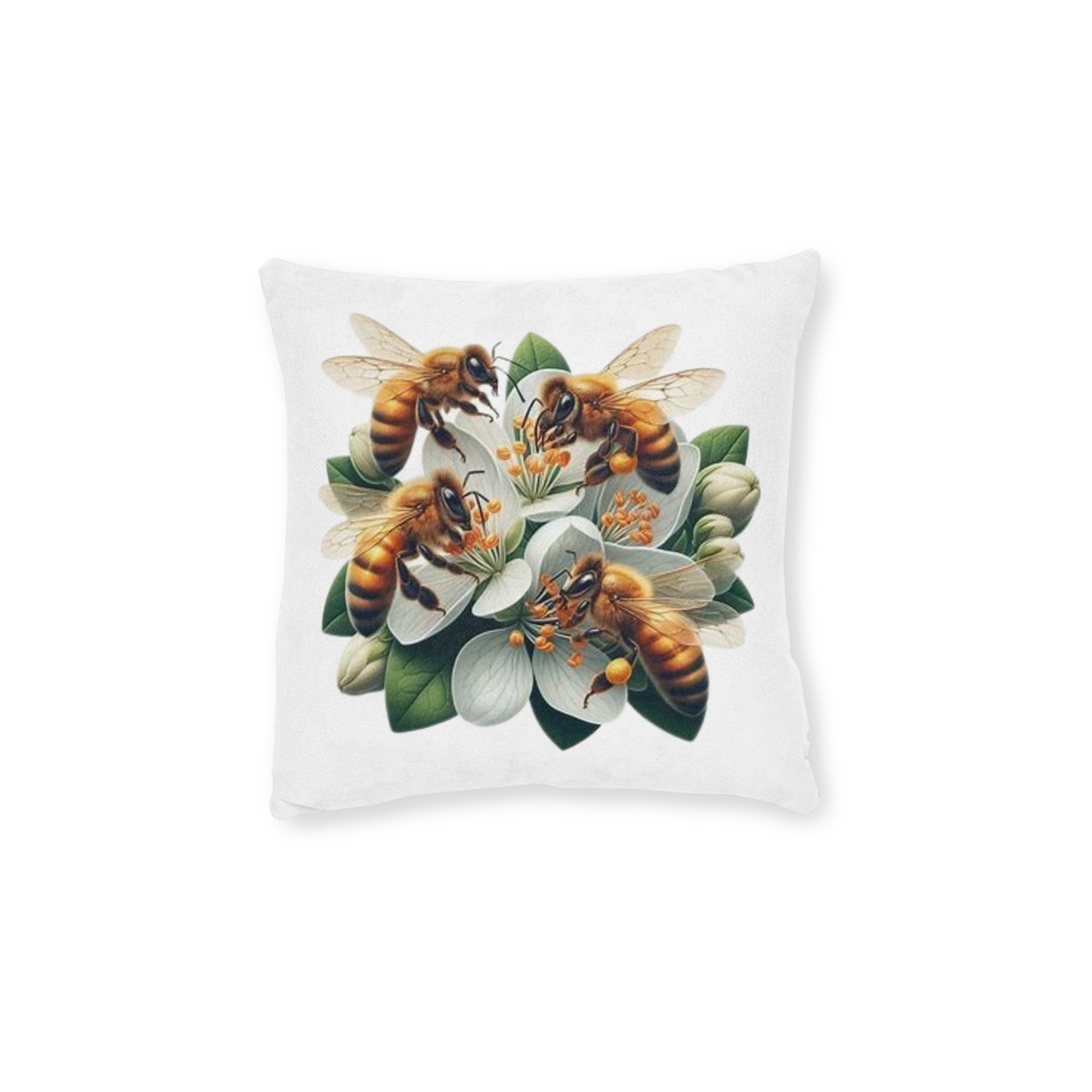 Shop our Bee Flower Square Pillow collection designs.