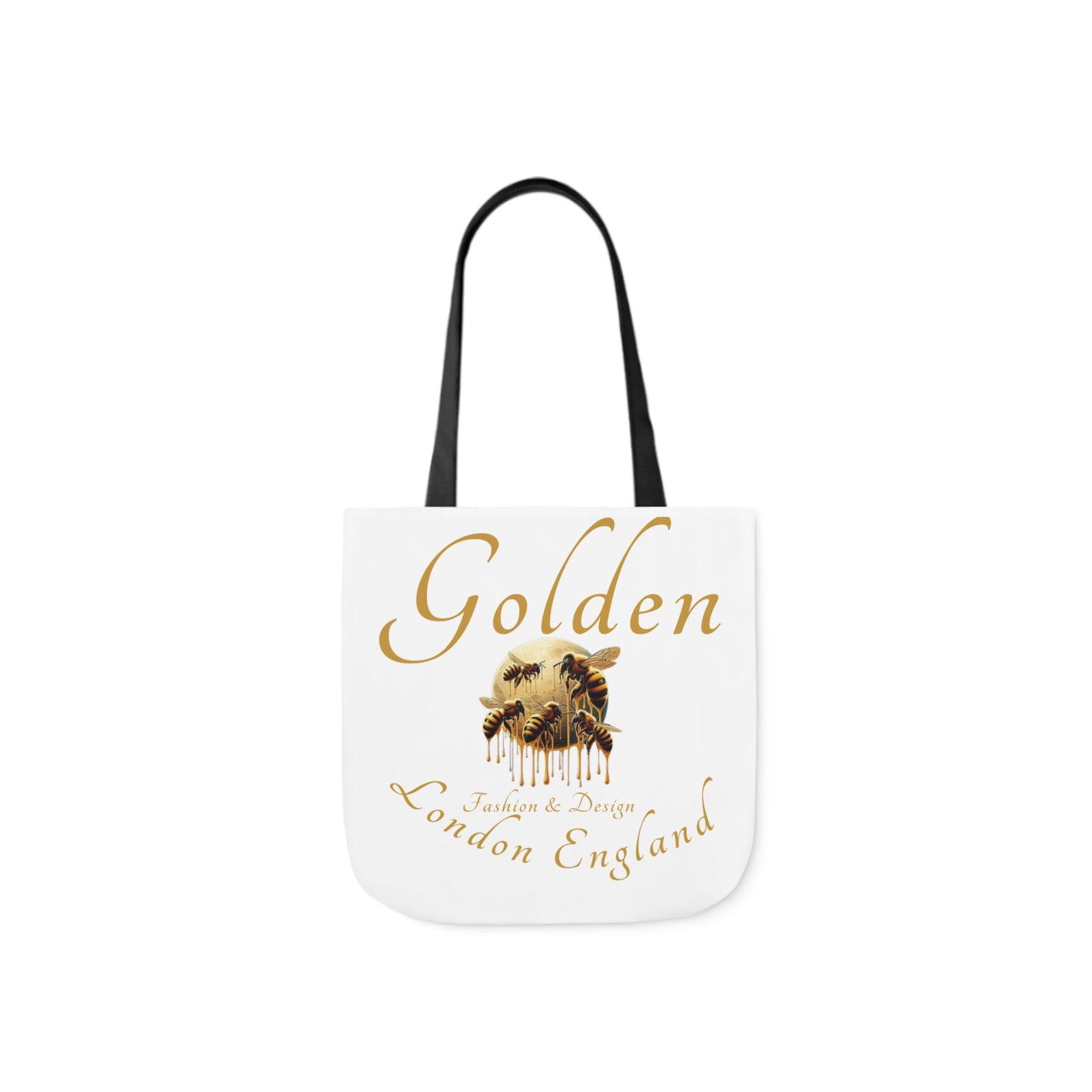 Golden Bee Canvas Tote Bag