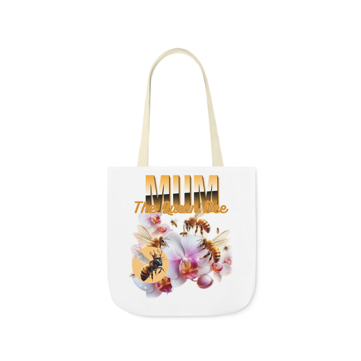 Queen Bee Canvas Tote Bag