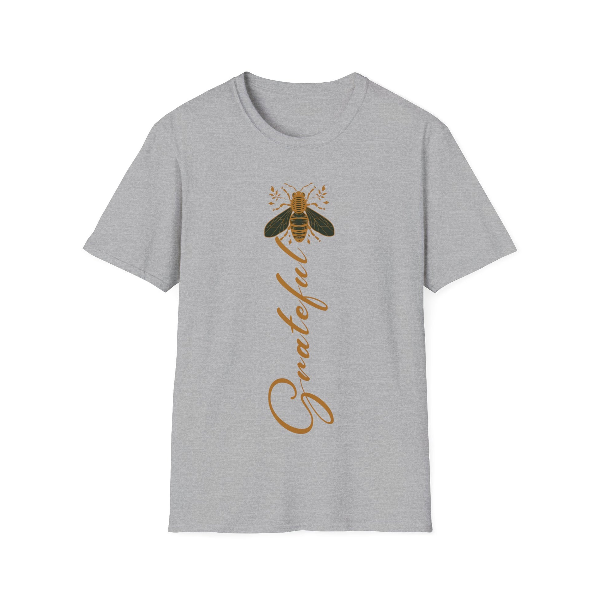 Bee Grateful T-Shirt Logo From CBBees.shop The Worlds Best Bee Themed Product Store