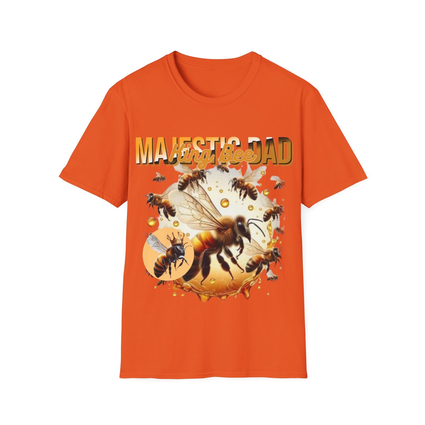 Majestic Dad King Bee T-Shirt