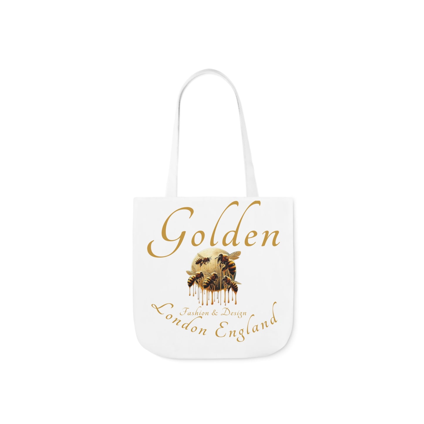 Golden Bee Canvas Tote Bag