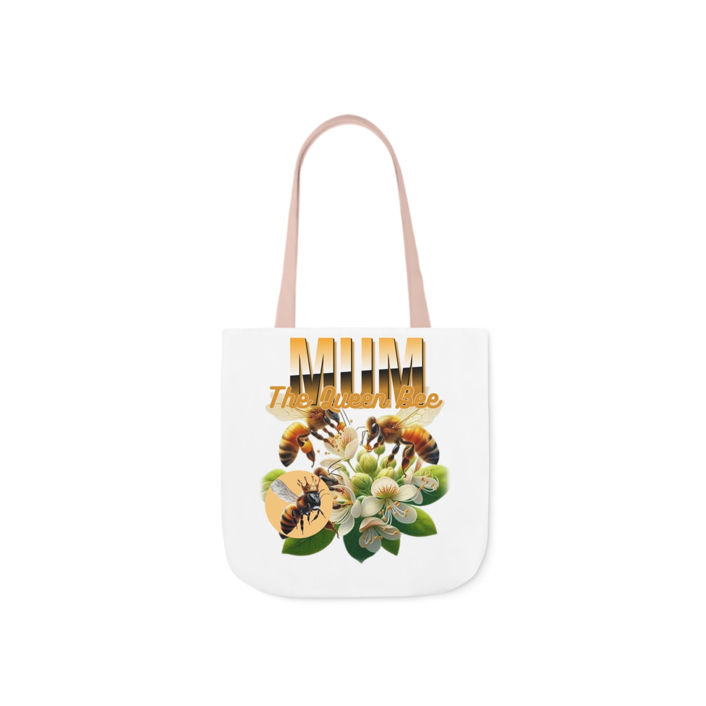 Queen Bee Canvas Tote Bag