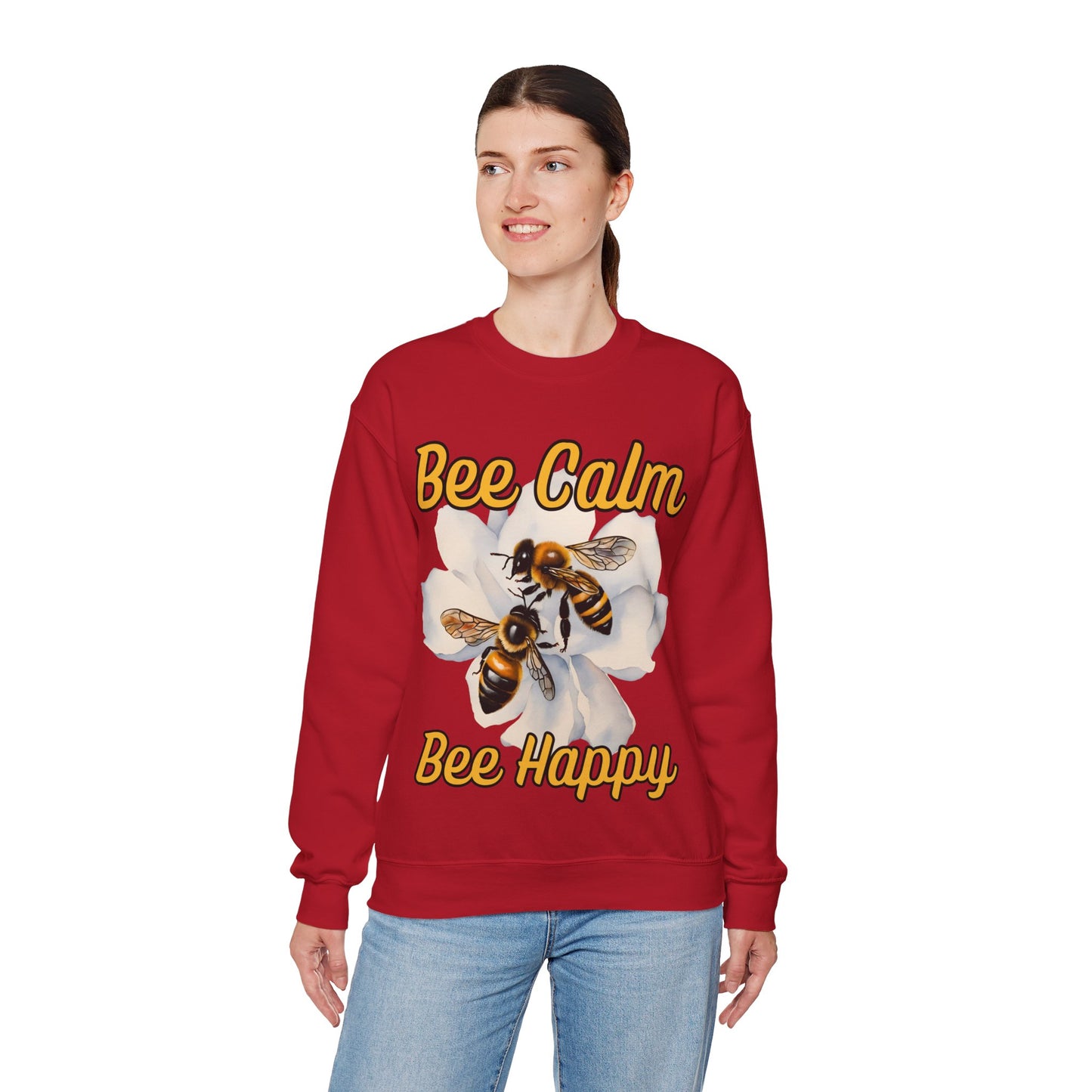 Bee Calm Bee Happy Sweatshirt