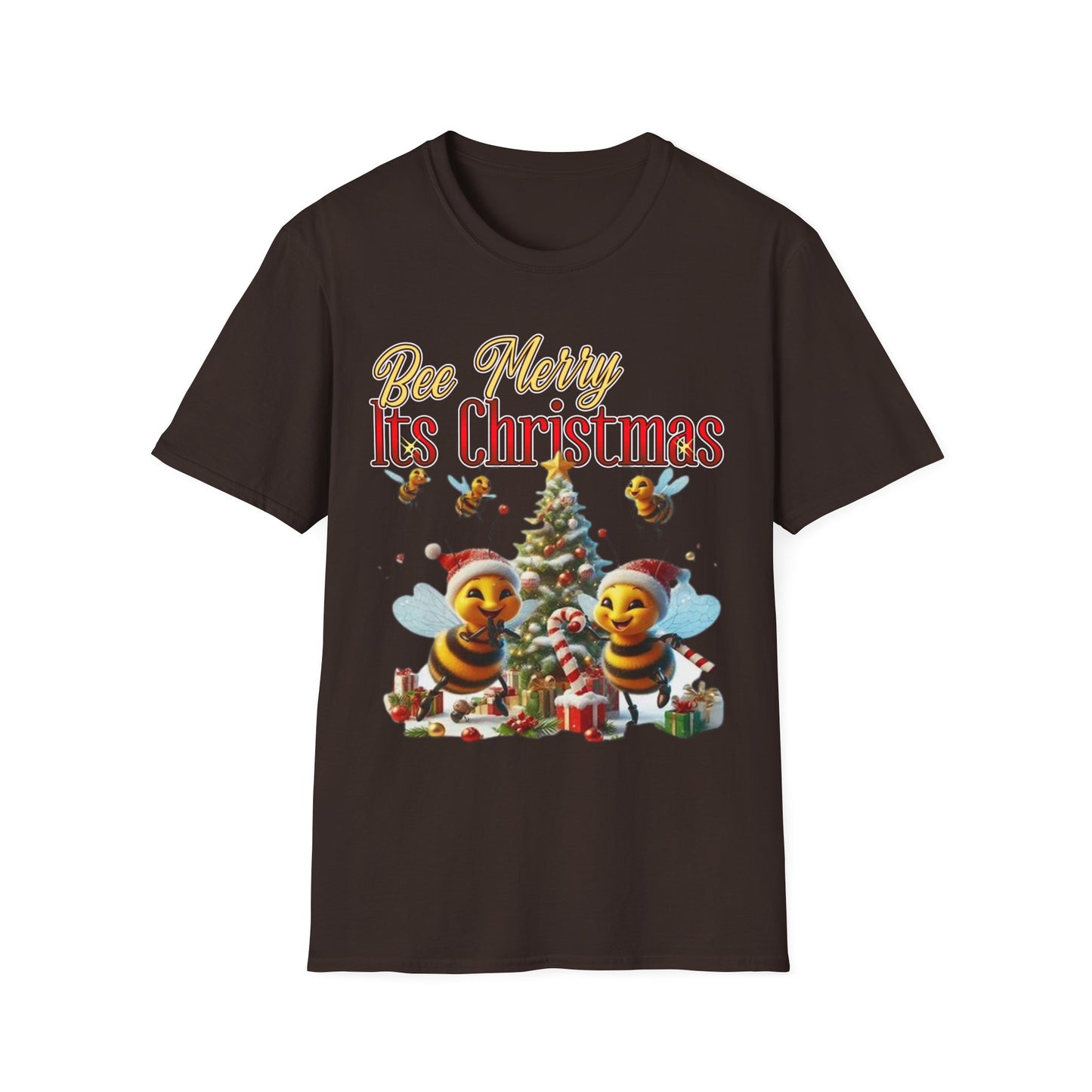 Bee Merry Its Christmas T-Shirt