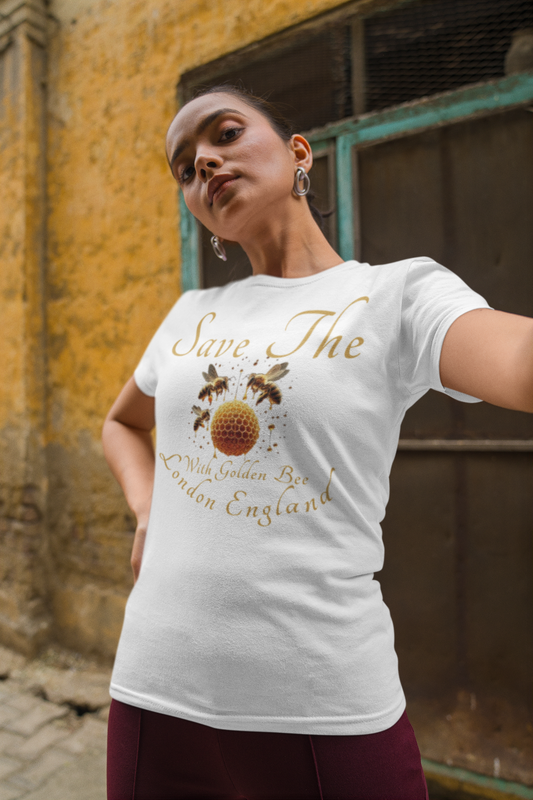 This Save The Bees T-Shirt is a versatile and comfortable addition to any wardrobe. Made from 100% ring-spun cotton, this lightweight shirt is perfect for all-year-round wear. The unisex design and classic fit with a crew neckline make it suitable for any occasion, whether formal or semi-formal. Show your support for bees and the environment with this ethically produced and environmentally friendly tee.
